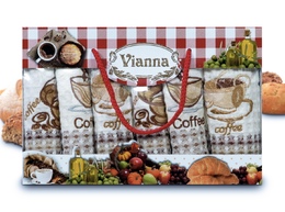 Набор кухонных полотенец Vianna Luxury Series (35x50 - 6 шт) - 8052-14