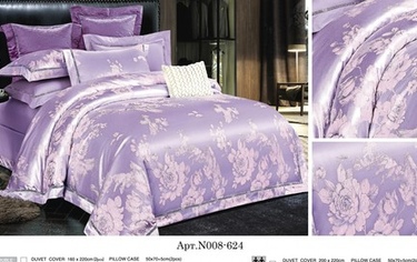 Постельное белье Карвен Жаккард с оборкой Евро 624