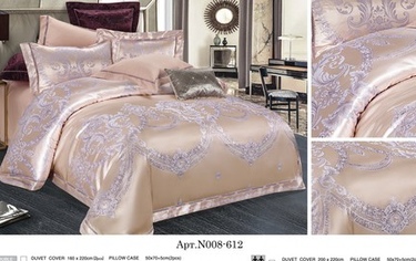 Постельное белье Карвен Жаккард с оборкой Евро 612