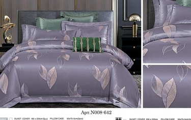 Постельное белье Карвен Жаккард с оборкой Евро