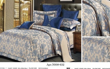 Постельное белье Карвен Жаккард с оборкой Евро 632