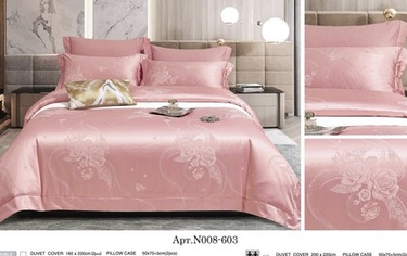 Постельное белье Карвен Жаккард с оборкой Евро 603