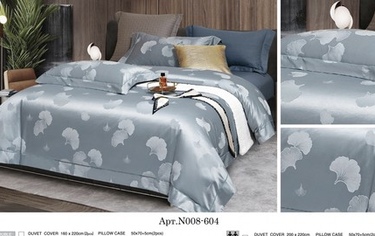 Постельное белье Карвен Жаккард с оборкой Евро 604