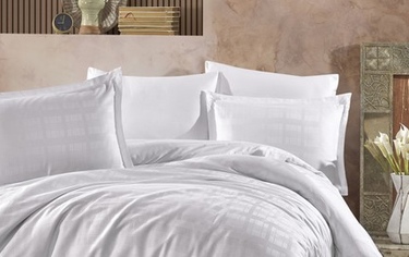 Постельное белье Karven сатин white семейный Marsela v-1