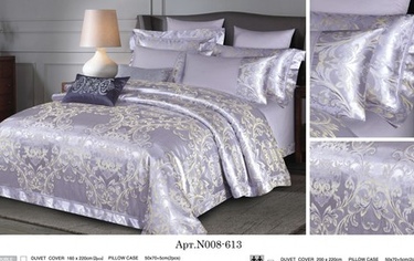 Постельное белье Карвен Жаккард с оборкой Евро 613