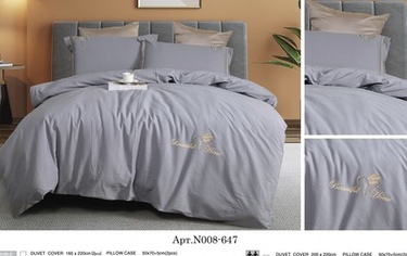 Постельное белье Karven хлопковый Сатин евро V647